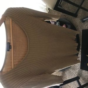 George Short Sleeve Ribbed Sweater.Size:16/18.